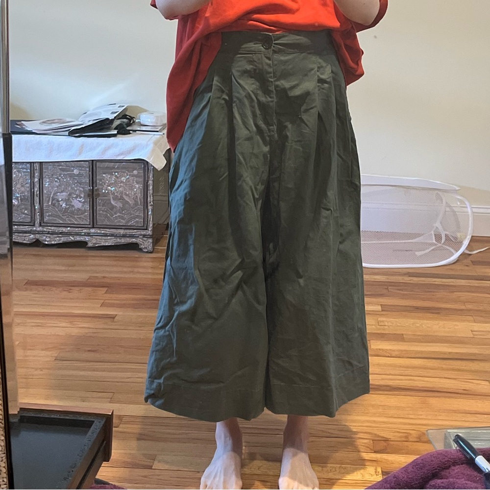 Xs Uniqlo Linen Cotton wide Pants